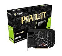 Palit GTX1660TI StormX 6GB NE6166T018J9-161F - Cartes Graphiques (6 Go, GDDR6, 192 bit, PCI Express x16 3.0, 1 Ventilateur(s))