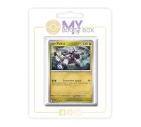 Palkia 136/191 Holo ou Reverse (aléatoire) - Myboost X Écarlate et Violet 8 Étincelles Déferlantes - Coffret de 10 Cartes Pokémon Françaises