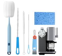 Palksky Kit de nettoyage pour machine à crème glacée compatible avec Ninja Swirl Creami, Ensemble de 6 brosses pour machine à crème glacée