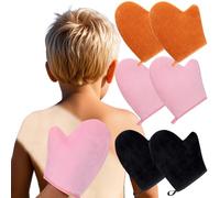 Palksky Lot de 6 applicateurs de crème solaire pour enfants, gants de protection solaire réutilisables, applicateur de lotion solaire pour les essentiels de vacances à la plage