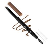 Palladio Crayon Rétractable pour les Sourcils, Crayon Rétractable pour les Sourcils, Embout Triangulaire Remplit les Sourcils pour un Aspect Naturel, Caramel