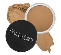 Palladio Crème bronzante pour le visage et la peau, crée un éclat ensoleillé, infusée avec de l'aloe vera et du beurre de cacao, couverture à construire, formule végétalienne, sans cruauté envers les