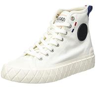PALLADIUM 77015-116-M Palla ACE Canvas Mid Sneaker, Star White, 39 EU