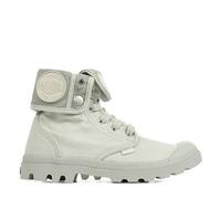 Palladium Boots Baggy 92353095 Femme Gris Vapor/Metal Textile Lacets 36