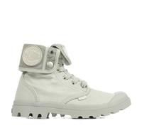 Boots Palladium Baggy - Femme - Vapor / metal - Lacets - Textile - Gris 37