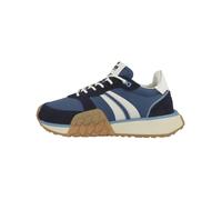 Palladium Baskets basses 'Troop Runner Flame' marine / bleu fumé / blanc, Taille 45