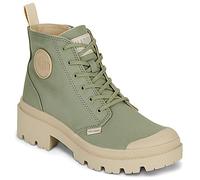 Baskets montantes femmes Palladium PALLABASE TWILL Kaki 39
