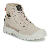 Palladium Bottines à lacets Pampa Ivoire/Orange foncé/Noir Taille 37