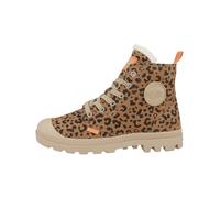 Baskets Fermeture Éclair Femme Palladium Pampa Hi Wl Leo Marron