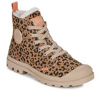 Palladium Boots PAMPA HI ZIP WL LEO in Marron 36