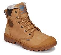 Palladium Boots femme PAMPA SPORT CUFF WPS Cuir nubuck fourrées Marron 43