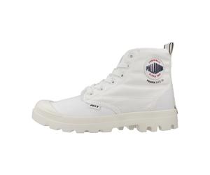 Palladium - Bottes à Lacets Élégantes pour Femmes - Femme - Chaussures - Blanc - Taille: 37 EU