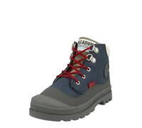 Palladium Bottes bleu marine / kaki / rouge sang, Taille 33