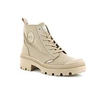 Palladium Bottines Pallabase Twill en sergé Caramel Femme Taille 41,5