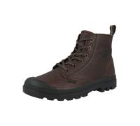 Palladium Bottines à lacets 'PAMPA' brun foncé, Taille 42