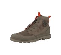 Palladium Bottines à lacets 'Pampa Lite Travel Vt ' taupe / kaki / orange, Taille 38