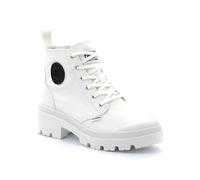 Palladium - Chaussures Montante Pour Femme À Fermeture Eclair Pallabase Twill - Blanc - 40