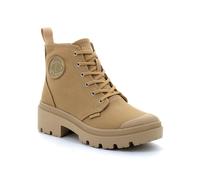 Palladium - Chaussures Montante Pour Femme À Fermeture Eclair Pallabase Twill - Marron - 37