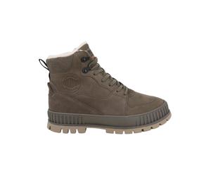 Palladium - Chaussures montantes en cuir - Pallashock Warm Wp Major Brown en Coton - Taille 42 - Marron Marron 42