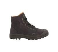 Palladium - Chaussures montantes en cuir - Pampa Zip Wl Pilot Mg Frontiere en Cuir - Taille 44 - Gris Gris 44