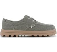 Palladium Dunelite Moc Cush Baskets Sneakers Hommes Vert Canvas 04660-308-M NEU