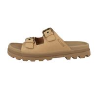 Palladium Dunelite Riviera Lth Sandales Unisex Beige En Cuir Souple Slip-On