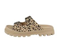 Palladium Dunelite Riviera Wld Sandales Femme Beige Cuir Semelle Synthétique