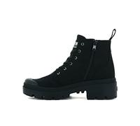 PALLADIUM-EU Femme Pallabase Twill Boots, Noir, 41 EU
