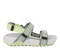 Palladium Femme OFFSANDAL Strap WV Sandal, Steam Gray/Green, 35.5 EU