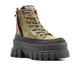 Palladium Femme Revolt Boot Zip Tx Baskets/femme, Vert, 36 EU