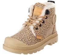 PALLADIUM Fille Pampa Hi Zip Wool, Dear Brown Safari, 34 EU