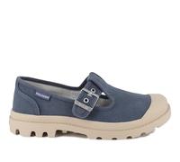 Palladium Pampa Mary-jane Washed Trainers Bleu EU 39 Femme
