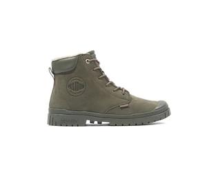 Palladium Mixte SP20 Cuff LTH WP WL Bottine, Vert, 47 EU