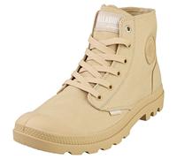 Palladium Mono Chrome : Baskets Femme En Textile - Sable - 39 1/2