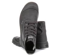 Palladium Mono Chrome Vegan Confort Lacet Bottes Hommes en Gris Foncé EU 37-47