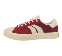 Palladium Baskets basses crème / rouge, Taille 44,5