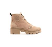 Palladium Bottines Pallabase Nubuck Zip Beige Femme EU 41