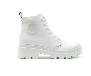 Palladium Pallabase Twill Basket Blanc 42 EU