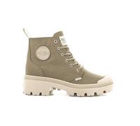 Palladium, PALLABASE TWILL, Boots female, Vert, 39.5, EU