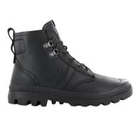 Palladium Pallabrousse Tact Leather - Hommes Bottes Cuir Noir 08837-008-M - 40