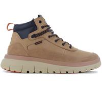PALLADIUM Pallaflex Cuff M - Baskets Sneakers Hommes En Cuir Marron 09509-254