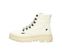 Palladium - Pallatrooper Chaussures à lacets Hoog - Femme - Chaussures - Beige - Taille: 36 EU