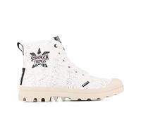 Palladium Bottines Pampa Demodog – Mixte, Blanc crème, Taille 36
