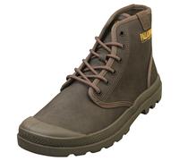 Palladium PAMPA HI COATED Hommes - Baskets Casualles Cuir Marron - 41 EU