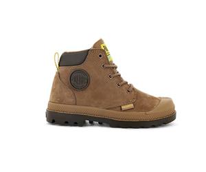 Palladium, PAMPA HI CUFF WP OZ, Boots Outdoor kids, Marron, 28, EU