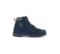 Bottines et boots Palladium PAMPA HI CUFF WATERPROOF pour Enfant 30 Bleu