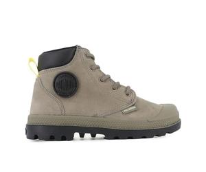 Palladium Pampa Hi Cuff WP OZ Bottine, Gris, 32 EU