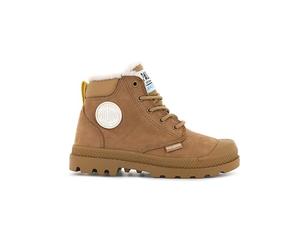 Palladium, PAMPA HI CUFF WPS OZ, Boots Outdoor kids, Beige, 32, EU