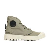 Bottes - Palladium - Pampa Hi HTG Supply - Kaki - Coton Bio - Lacets 38