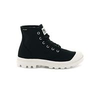 Palladium Pampa Hi Originale Chukka Bottes pour homme, Noir (Noir/Marshmallow.), 11 Women/9.5 Men
